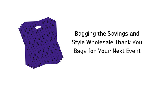 Bagging the Savings and Style Wholesale Thank You Bags for Your Next Event