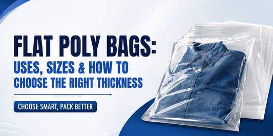 Flat Poly Bags: Uses, Sizes &amp; How to Choose the Right Thickness
