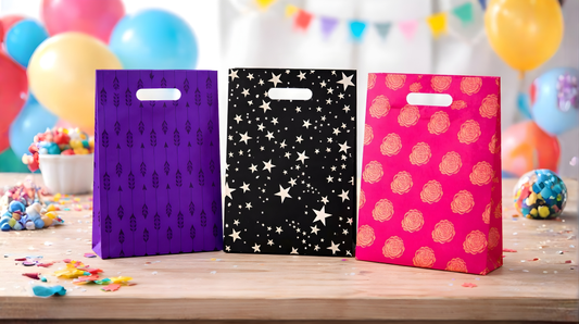 Printed Plastic Bags with Thank You Message – Ideal for Retail Packaging