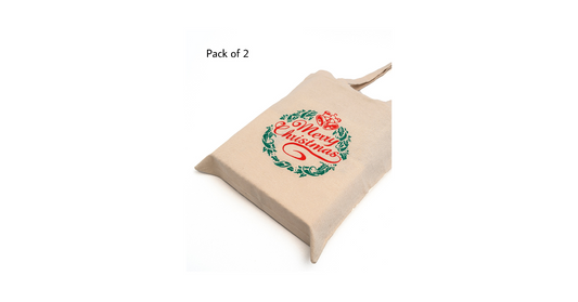 Canvas Tote Bags: A Trendy and Sustainable Christmas Wrapping Option