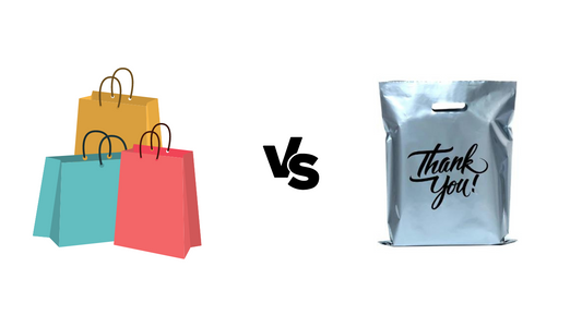 A Comparison of Paper and Plastic Bags for Your Business Purposes