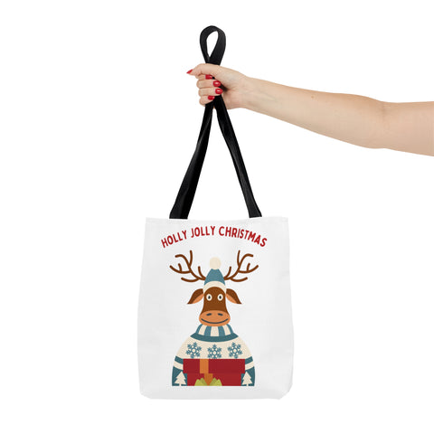 Stylish Festival Tote Bag - Christmas Tote Bag, Festival Treat Bags