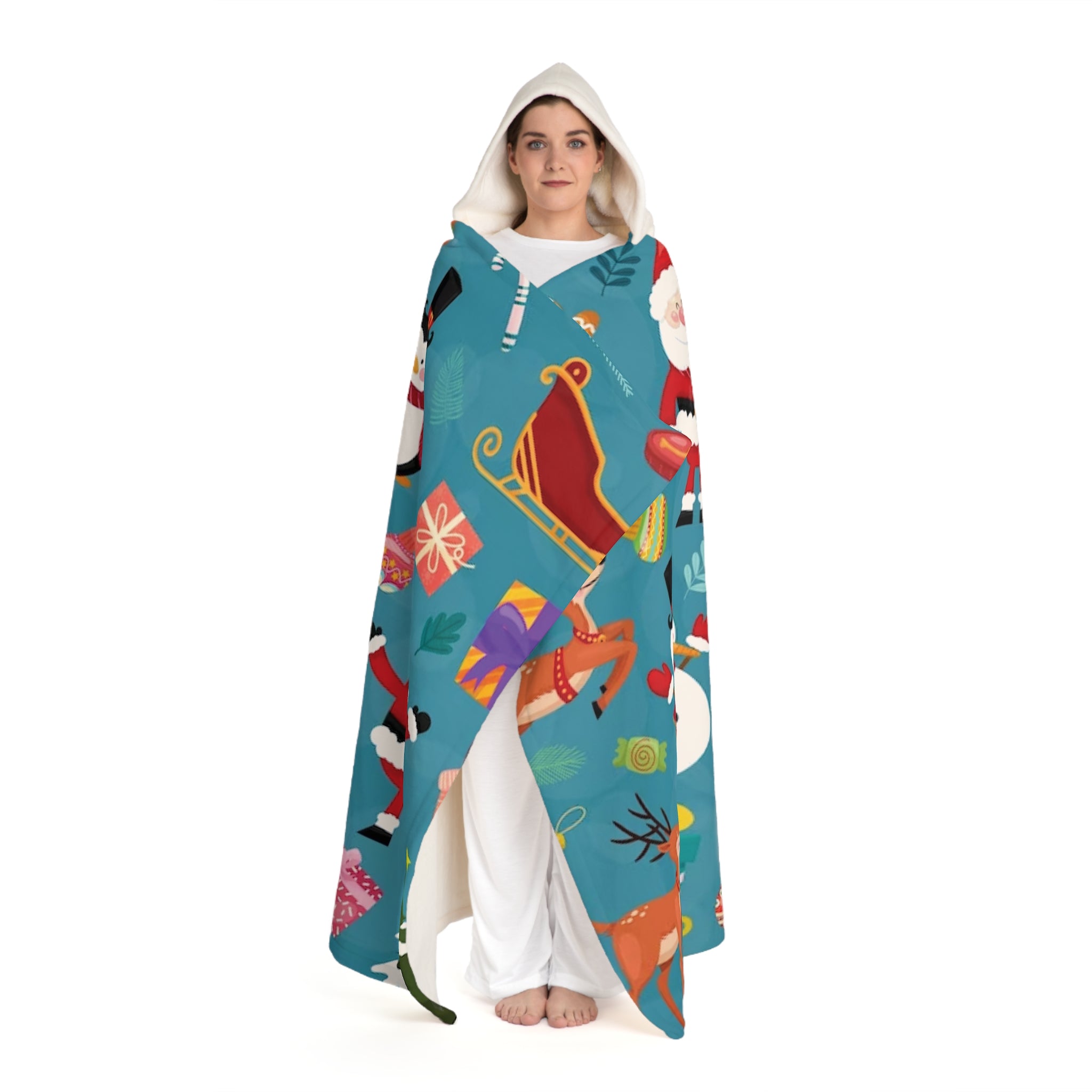 Hooded Sherpa Fleece Blanket - Infinite Pack