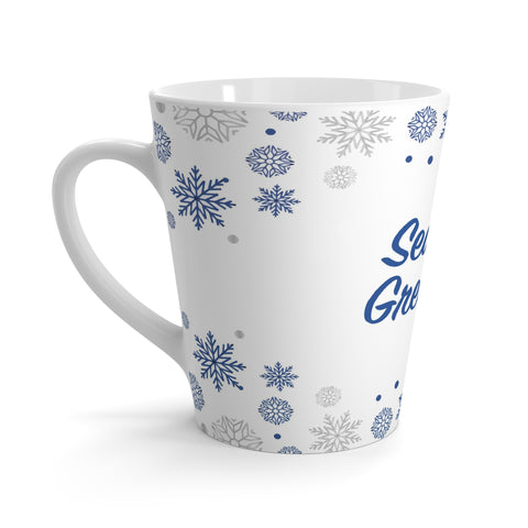 Christmas Latte Mug White