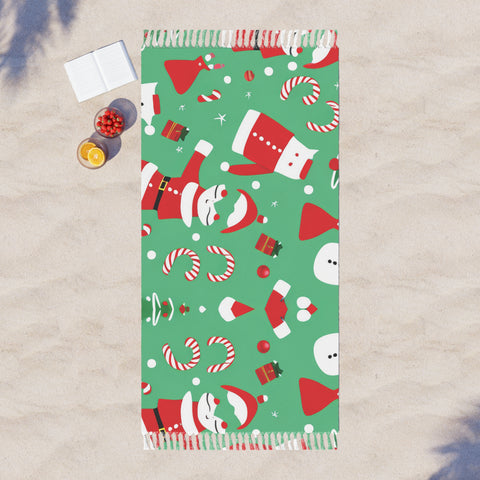 Christmas Boho Beach Cloth Green - Infinite Pack