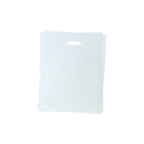 12x15 Clear Shopping for Bags Clothing, Tradeshow, Retails Pack of 100 - Infinite Pack