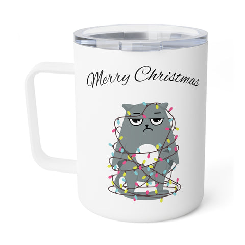 INSULATED COFFEE MUGS 10 OZ-XMAS-002-231123