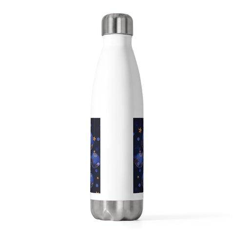 20oz Insulated Christmas Bottle Dark Blue