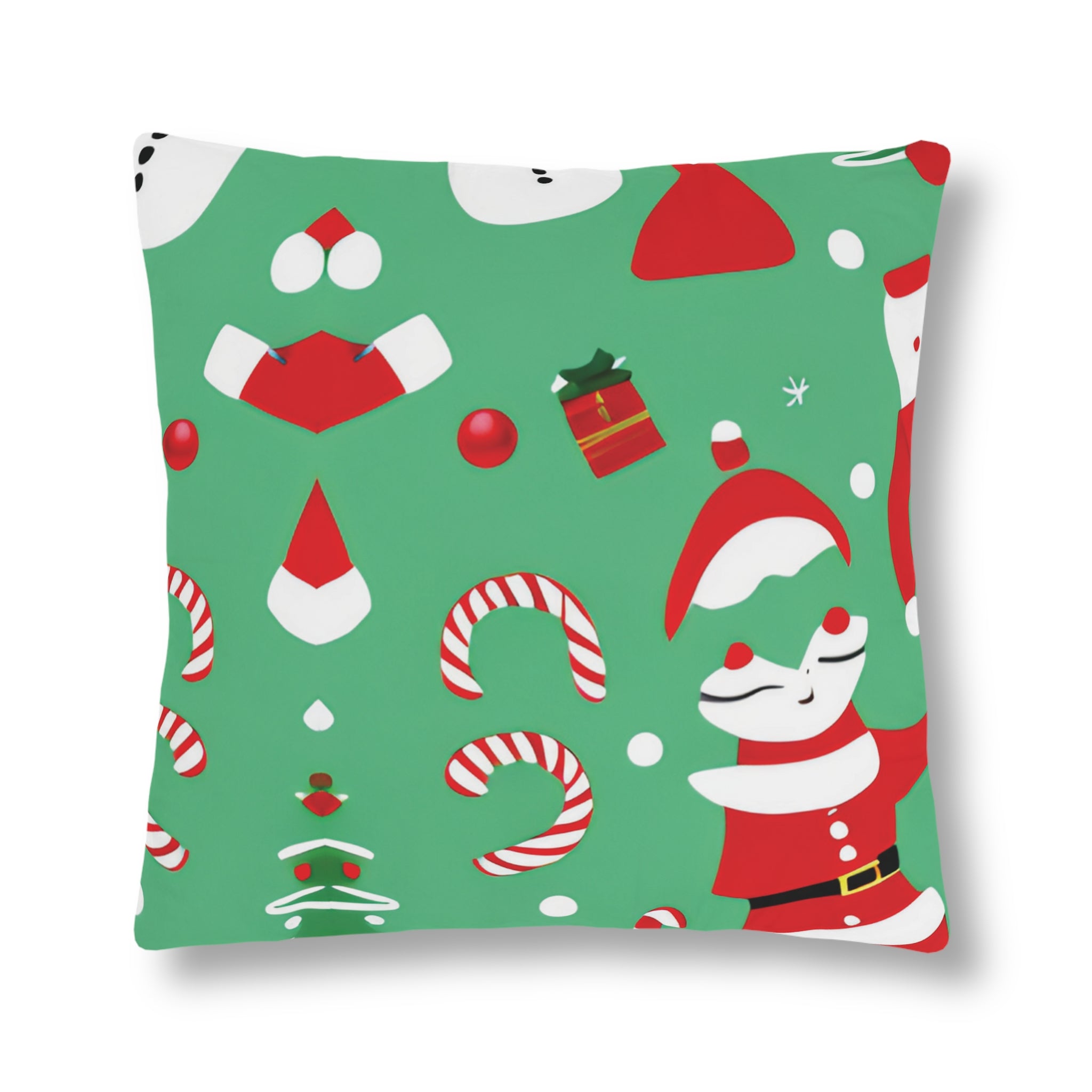 Christmas Waterproof Pillows, Green - Infinite Pack