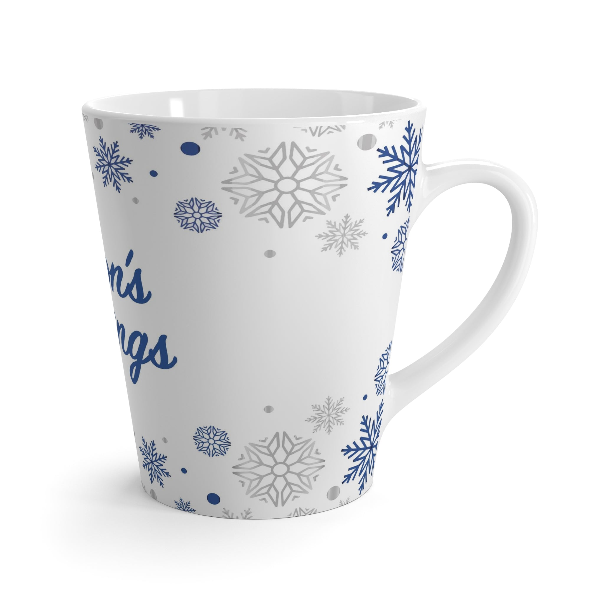 Christmas Latte Mug White