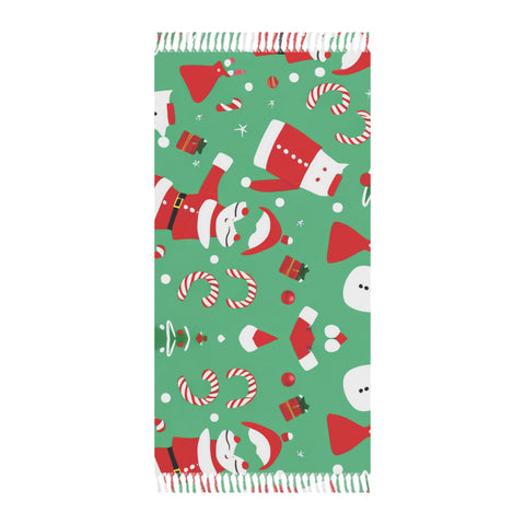 Christmas Boho Beach Cloth Green - Infinite Pack
