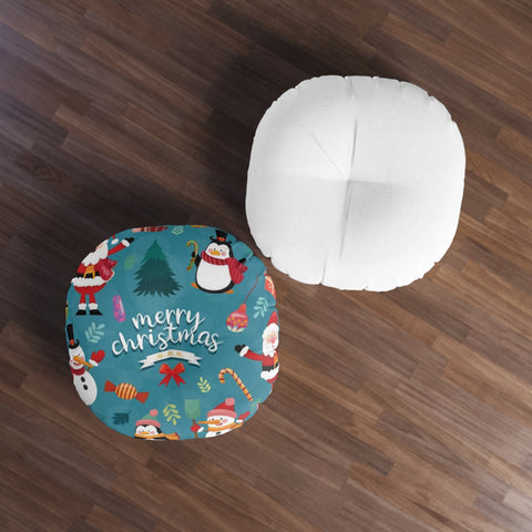 Tufted Floor Pillow, Round - Infinite Pack