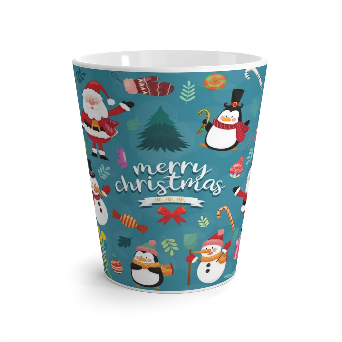 Christmas Latte Mug Blue
