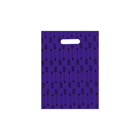 9 x 12 - 100 Pieces Printed Design Merchandise Bags - Infinite Pack