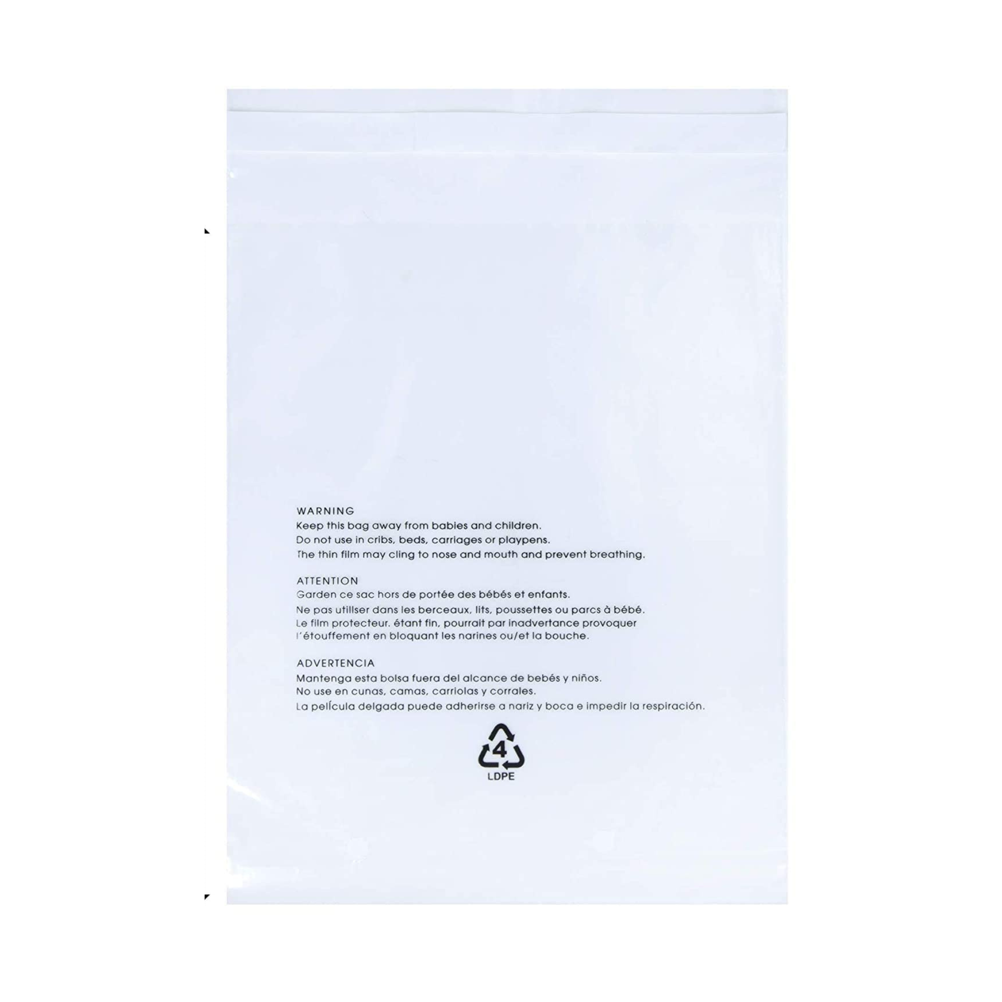 3000/CS 8x10 Suffocation Warning Bags Clear, Permanent Seal With Ready To Ship 3000/CS 8x10 Suffocation Warning Bags Clear, Permanent Seal With Ready To Ship