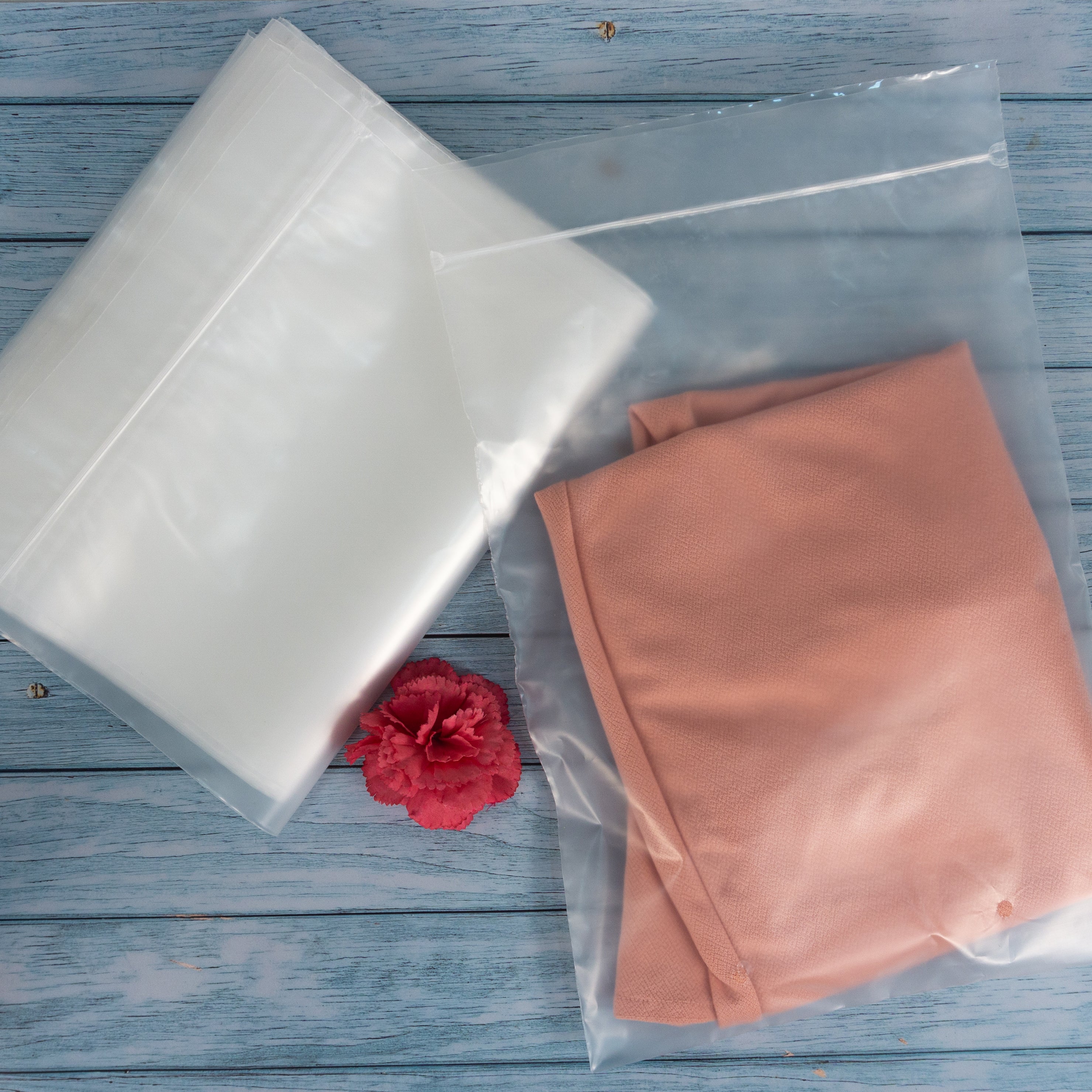 Shirt Packaging Bags, ENPOINT 50PCS 11x15 inch Reclosable Poly & Plastic  Bags for Packaging Clothes, Shirts, Jeans, Pants, T-Shirts, Frosted Zip  Lock