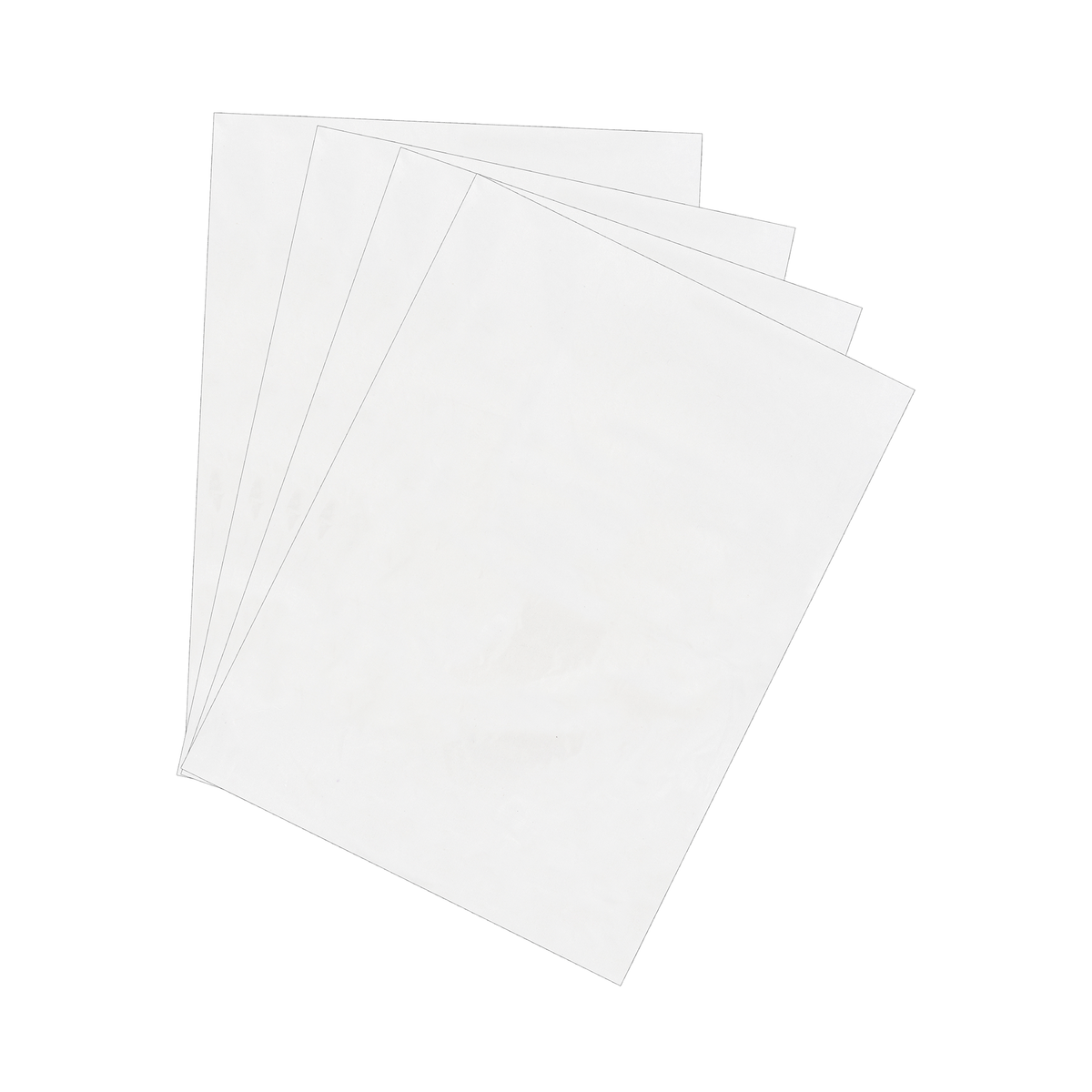 InfinitePack 100 CT 18x24 inches 1 Mil Clear Plastic Flat Open Poly Bags Great for Food, Storage, Packaging, and More - Infinite Pack