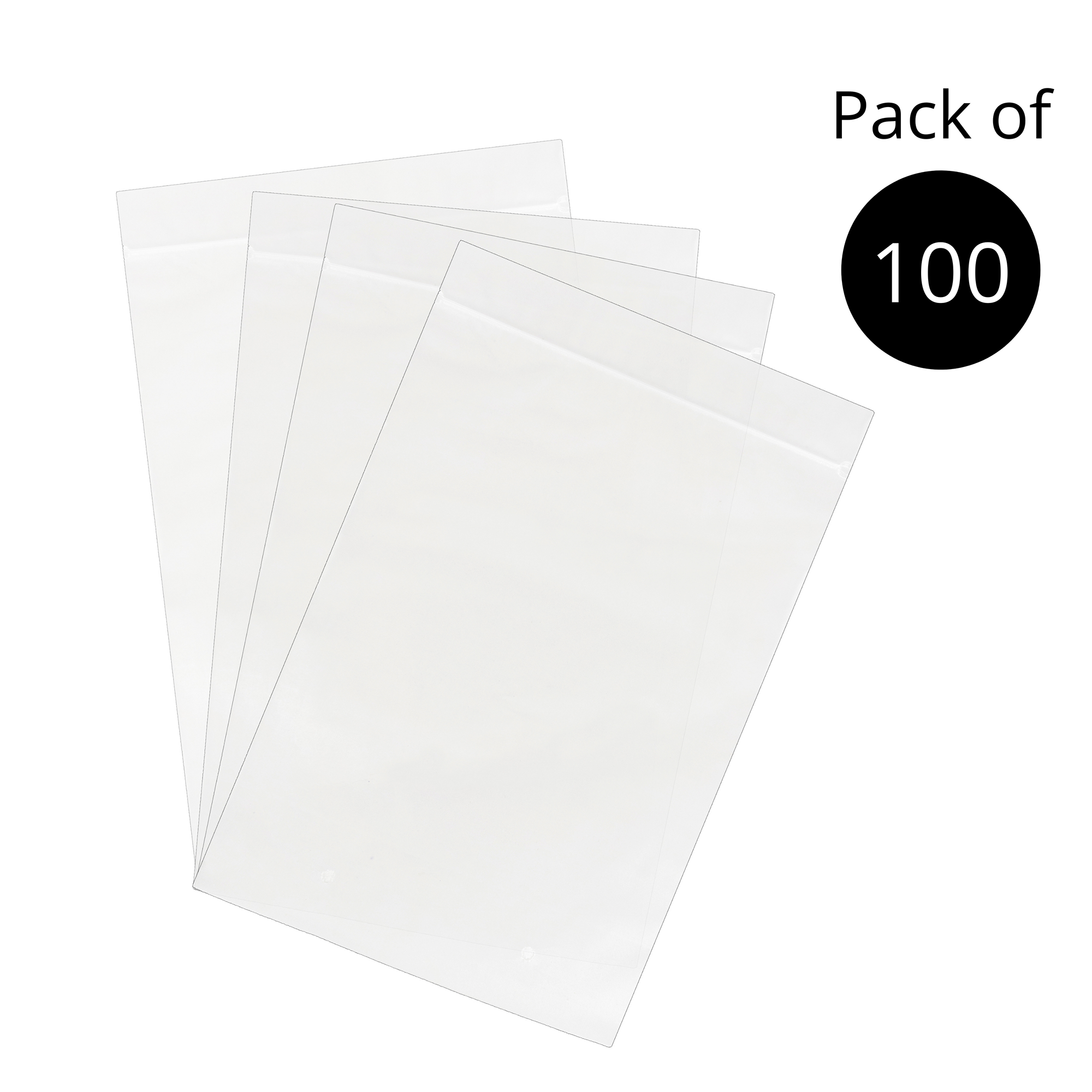 InfinitePack 50 Pack 12x16 inch Reclosable Poly & Plastic Bags for Packaging Clothes, Shirts, Jeans, Pants, T-Shirts, Frosted Zipper Bags with Vent Hole for Travel Storage, 3 Mil - Infinite Pack