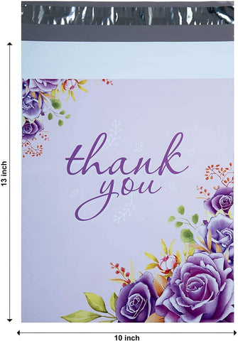 thank you poly mailer 10 x 13