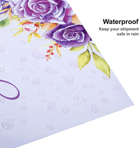 10 x 13 thank you poly mailer with waterproof material