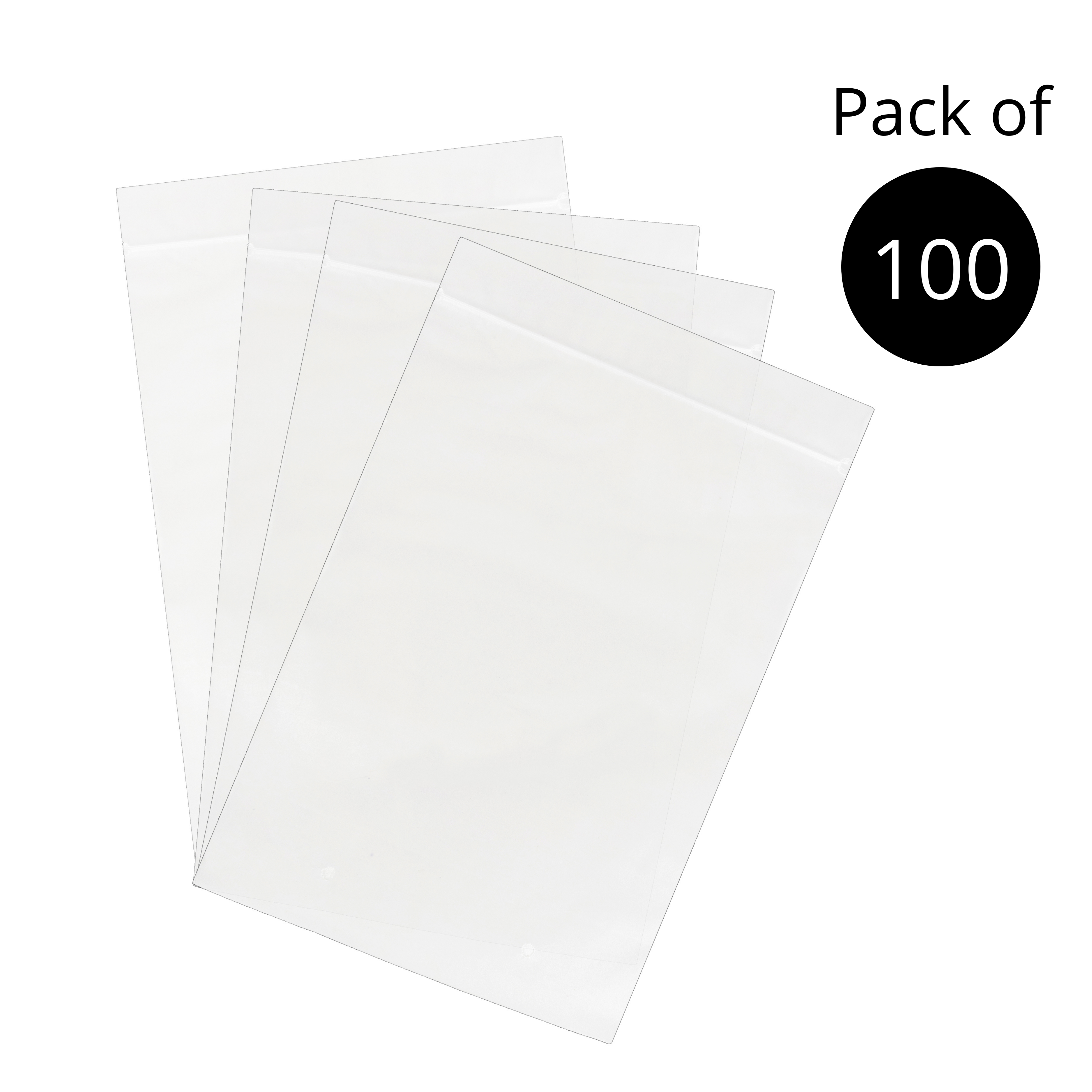 InfinitePack 50 Pack 11x15 inch Reclosable Poly & Plastic Bags for Packaging Clothes, Shirts, Jeans, Pants, T-Shirts, Frosted Zipper Bags with Vent Hole for Travel Storage, 3 Mil - Infinite Pack