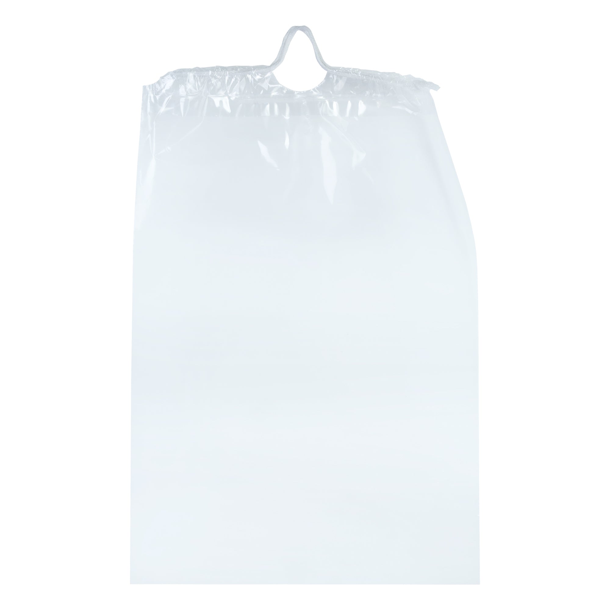 12x18 Pack of 100 Clear men & women shoe bag with cotton drawstring - Infinite Pack
